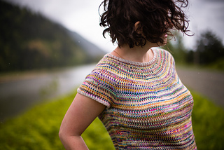 Ravelry: Sea Glass Tee pattern by Wool & Pine