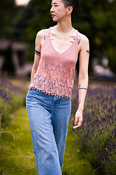 Size 32" wearing 2" ease, bobble bind-off. Written instructions and Video tutorial included.