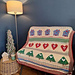 Scandi Folk Christmas Blanket pattern 
