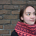 ClashingColoursReversibleCowl pattern 
