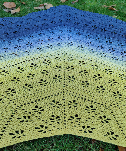 lovely leaves shawl