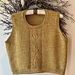 Lupine by the Loch Vest pattern 
