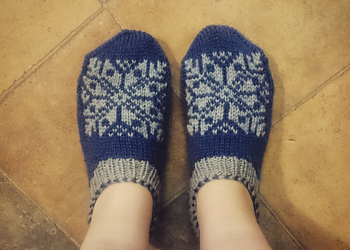 Uppsala Slippers - byWoollyRabbitt2