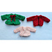 Tiny Cardigan Sweater Ornaments pattern 