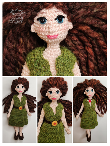 Maja amigurumi-dokke - Elaine Welsh