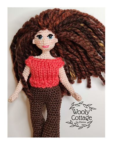 Maja amigurumi-dokke - Elaine Welsh
