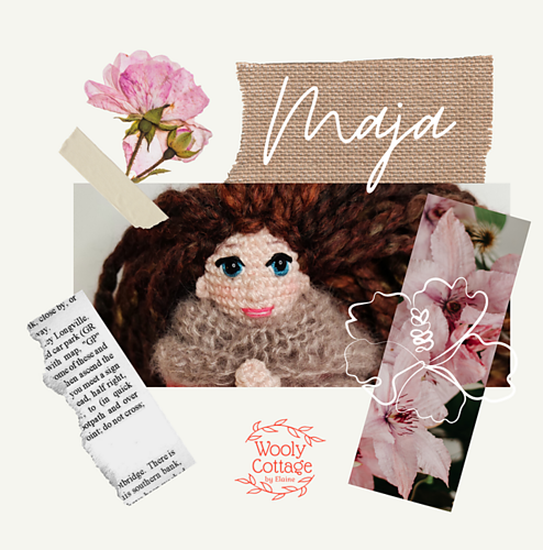 Maja amigurumi-dokke - Elaine Welsh
