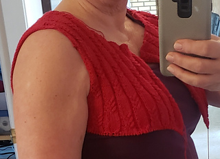 5/9/26 Reached beginning of decrease rows.