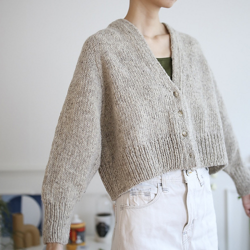 Ravelry: Puro Cardigan pattern by Rui Yamamuro