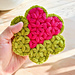 123 Heart and Flower Motif pattern 
