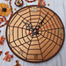 Decorative clockface Spiderweb pattern 