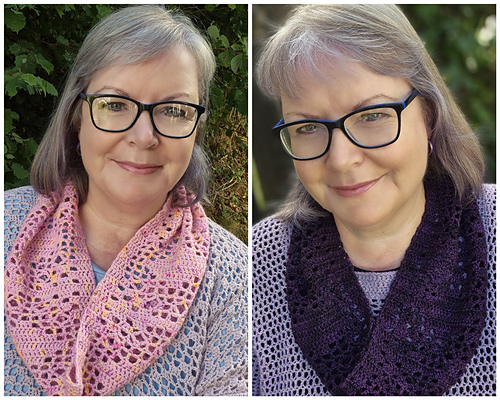 Diamonds Filet Scarf
