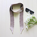 Easy Crochet Skinny Scarf