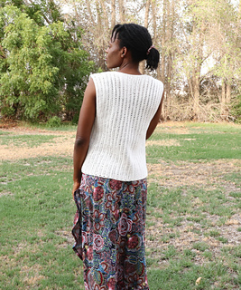Lightweight Crochet Vest
