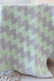 Chevy Waves Crochet Baby Blanket