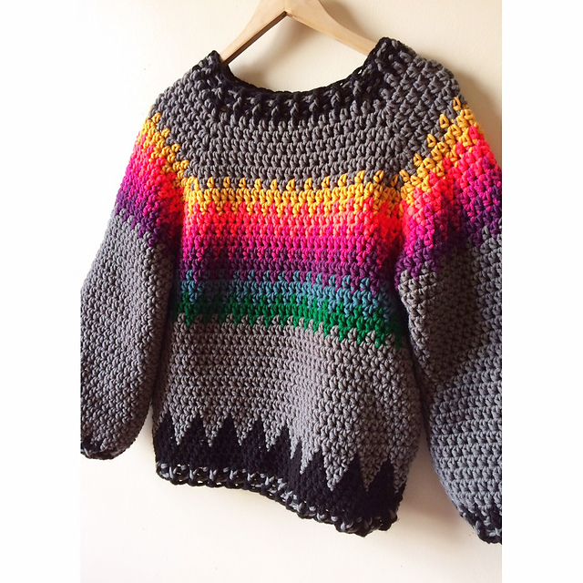 Ravelry: Zigzag Jumper pattern by Yarn 