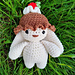 Ice cream bunny pattern 