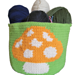 Mushroom Colorwork Basket pattern