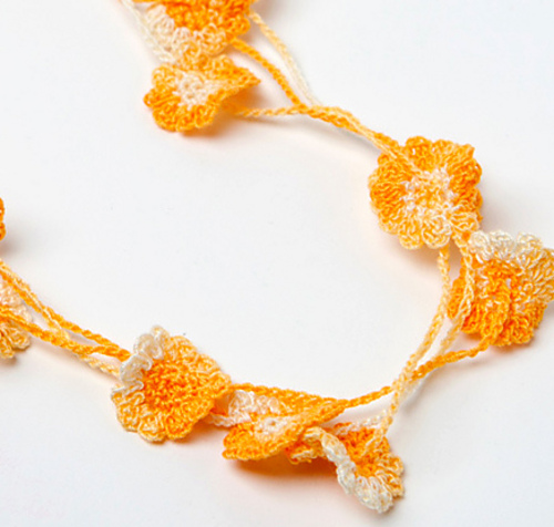 Necklace or Bracelet: Tiny Sunflowers photo 4