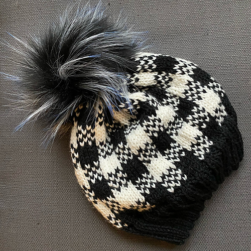 Ravelry: Plaid Toque pattern by Lisa Overby