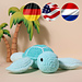 Sea Turtle Zazu pattern 