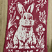 Blossom Bunny Mosaic Overlay pattern