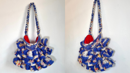 Ruffle Skirt Bag