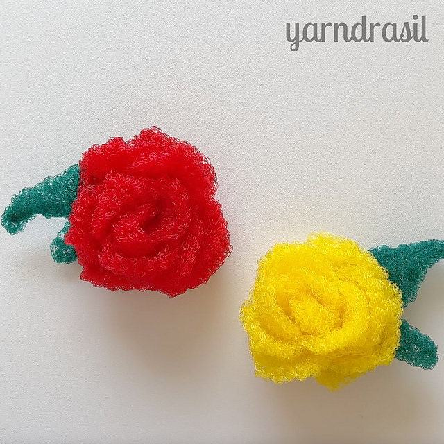 Flower Scrubby for the Kitchen pattern 