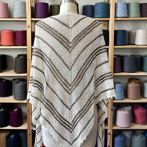 Ravelry Layer Cake Shawl pattern by Theresa Gaffey