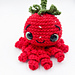 Ville the Strawberry Octopus pattern