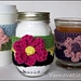 Scented Bath Salts and Crochet Flower Cozy pattern 