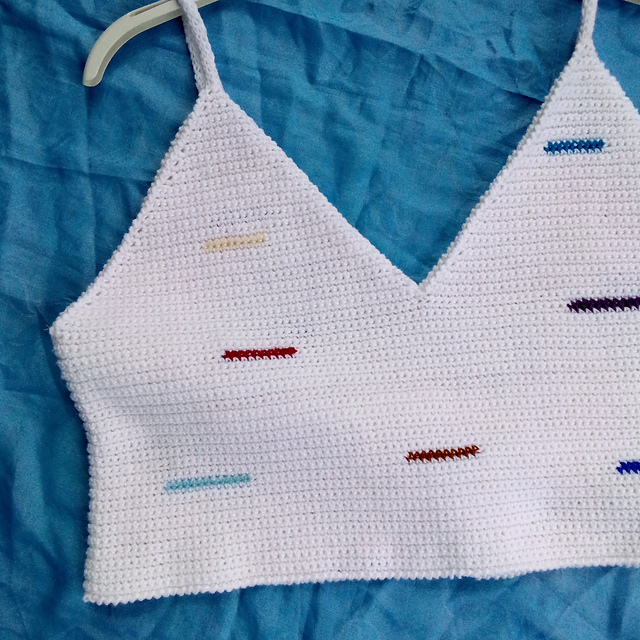 Ravelry Confetti Tank pattern by Olive Chinezerem Egbuchulem