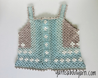 Sea Glass Tank - Front