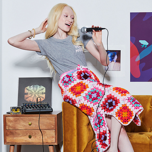 Granny Square Skjørt - Red Heart Design Team