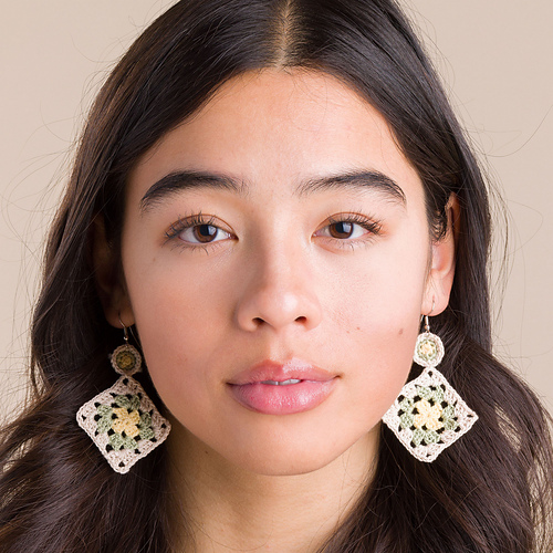 Granny Square Earrings photo 3