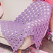 Hearty Lace Blanket pattern 