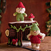 Gnomes with Little Stump House pattern 