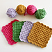 Cotton Bloom Dishcloths pattern