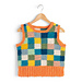 Color Block Party Vest pattern 