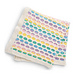 Honeycomb Baby Rainbow pattern 