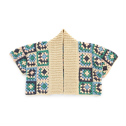 Ravelry: Granny Boxy Cardigan pattern by Yarnspirations Design Studio