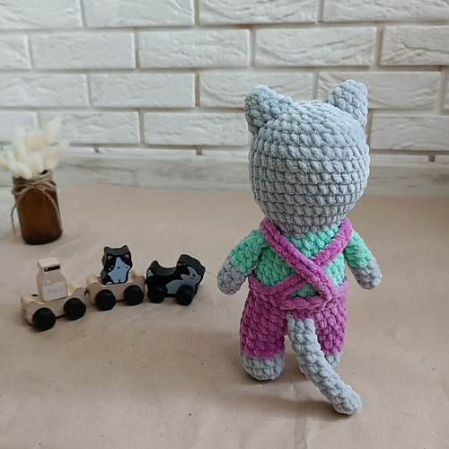Crochet kitten - Yeremchuk Tanya