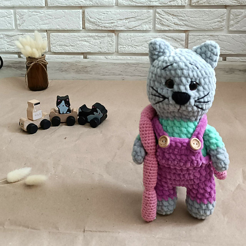 Crochet kitten - Yeremchuk Tanya