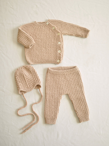 Tinde-babyjakke - Yndestrikk Design