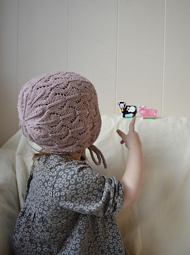 Lille spire-hentesett - Yndestrikk Design