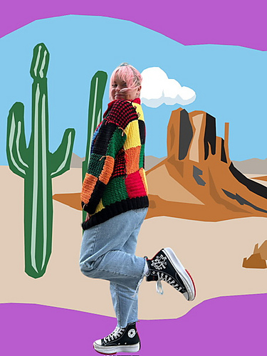 Harry Styles Cardigan - Joanne Johncey