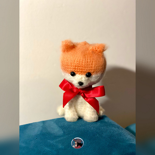 Amigurumi Boo The Mini Pomeranian Dog - Jeanna Giorgi - CaptainCrochetFR