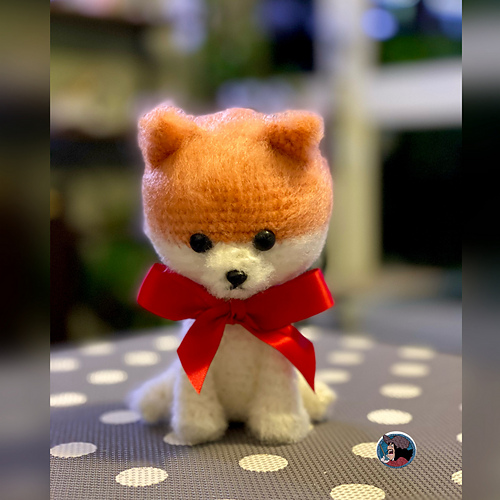 Amigurumi Boo The Mini Pomeranian Dog - Jeanna Giorgi - CaptainCrochetFR