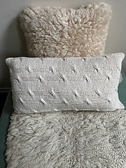 A trio of stitches based on Twisted Candles Stitch