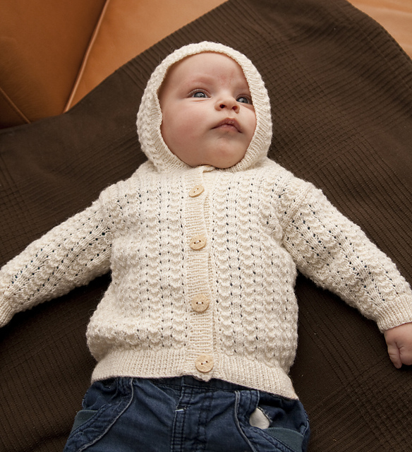 baby hooded sweater